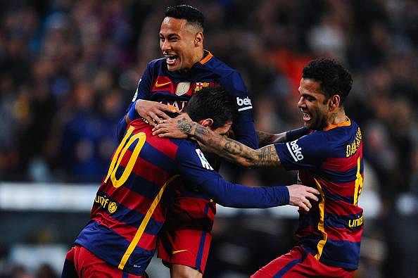 Neymar claims Lionel Messi's penalty pass was meant for him