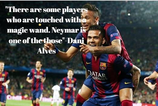 Dani Alves Neymar