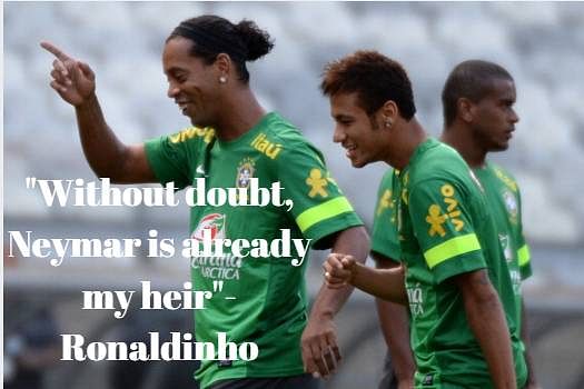 Ronaldinho Neymar