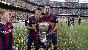 Manchester City reportedly ready to bid £150m for Barcelona duo Neymar and Sergio Busquets