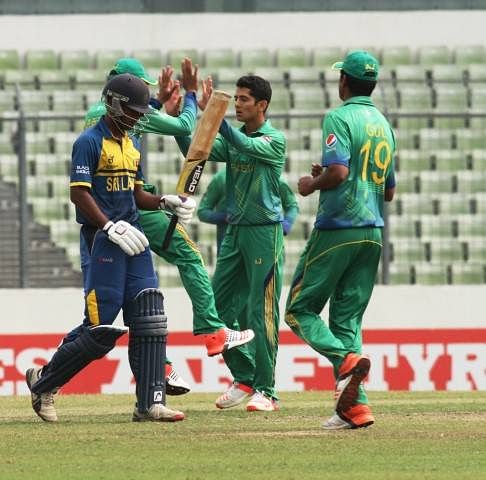 Pakistan tops Group B after beating Sri Lanka in the Under 19 Cricket World Cup 2016
