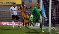 Paul Farman (R) in an earlier FA Cup match