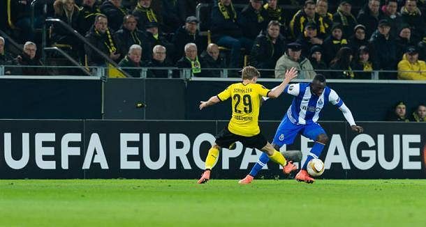 Porto barely threatened the Dortmund defence