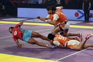 Puneri Paltan Rajesh Narwal Jaipur Pink Panthers Pro Kabaddi