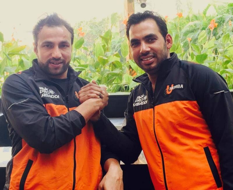 Rakesh Kumar Anup Kumar U Mumba Pro Kabaddi