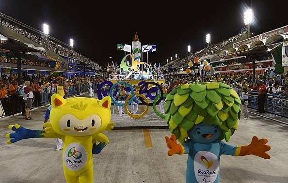 Home Garden Details About Authentic Brazil Rio 16 Olympic Mascot Vinicius Pvc Table Tops 30x10x10cm Home Garden Furniture