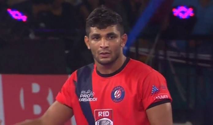 Rohit Kumar Chaudhary Dabang Delhi Pro Kabaddi