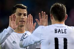 Real Madrid's Cristiano Ronaldo storms out of press conference over questions on Bale and away form
