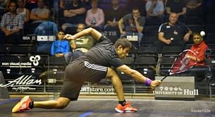 Saurav Ghosal advances to the second round in the Windy City squash open in Chicago