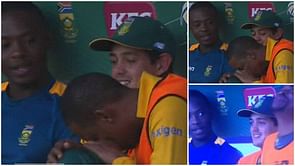 Aaron Phangiso apologises for 'cocaine snorting' act during T20 against England