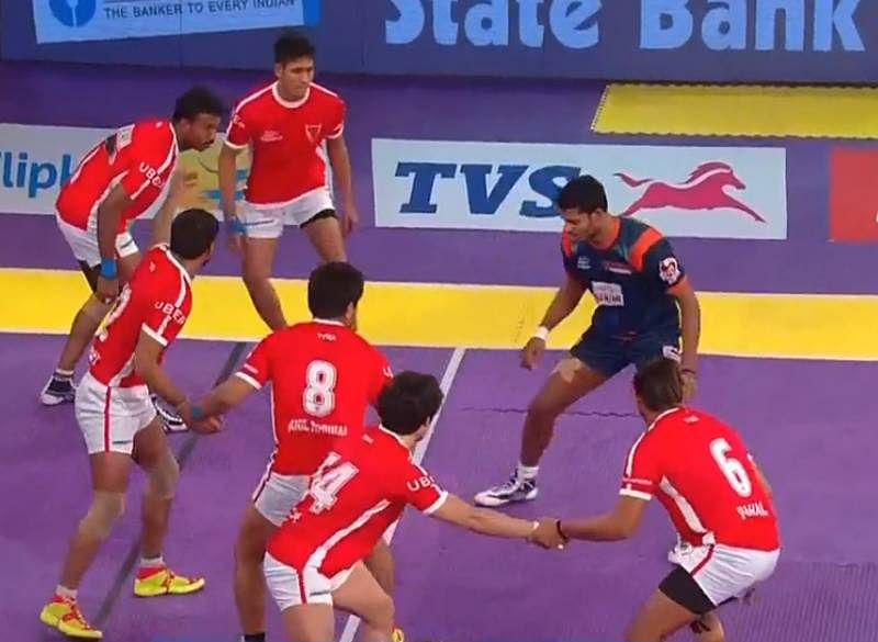 Dabang Delhi Bengal Warriors Pro Kabaddi