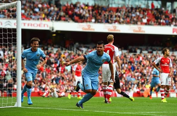 Sergio Aguero will be the man for City