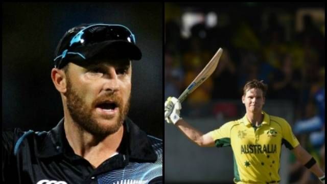 Difference of opinion between Steven Smith and Brendon McCullum over Marsh's "mob rule" dismissal