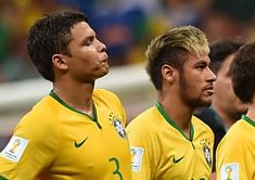 Thiago Silva says Neymar is considering joining Paris Saint-Germain in the summer