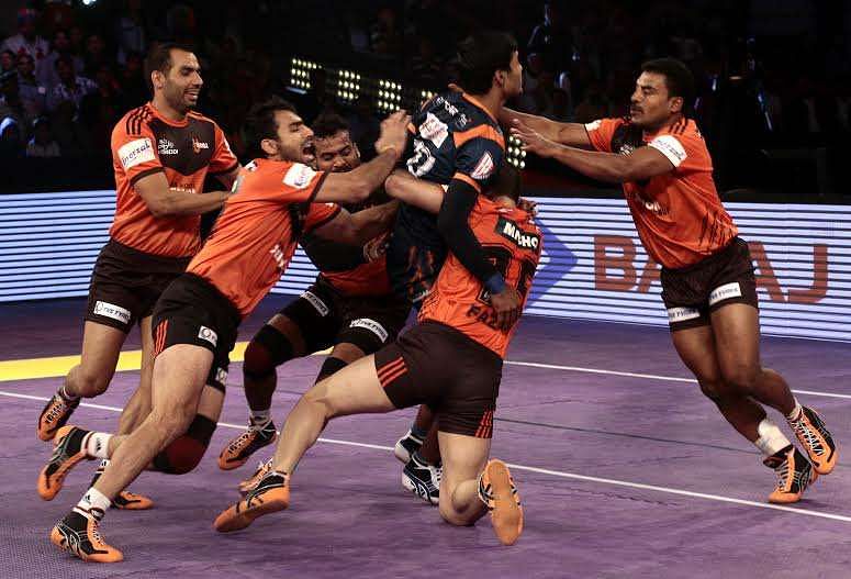 U Mumba Bengal Warriors Pro Kabaddi