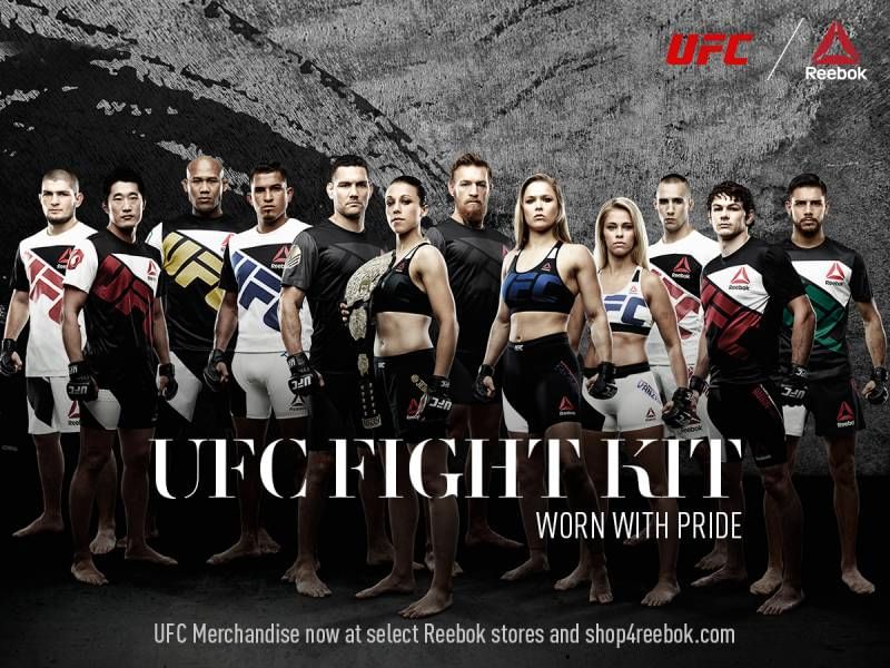 reebok ufc india