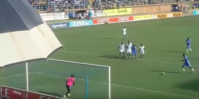 Video: Zimbabwe club try to replicate Messi-Suarez penalty