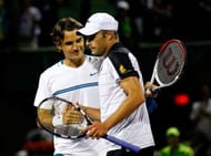 Andy Roddick Roger Federer Miami 2012