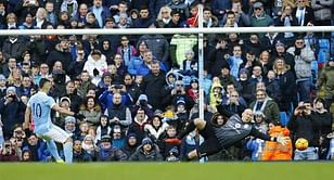 Aguero scores twice as Man City beat Villa 4-0