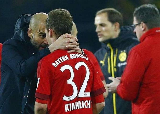 Young Kimmich has it all, says Bayern coach Guardiola