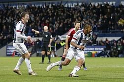 Rondon strikes as West Brom beat 10-man Man United