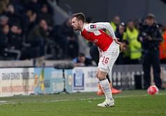 Arsenal's Ramsey out for four weeks with thigh injury