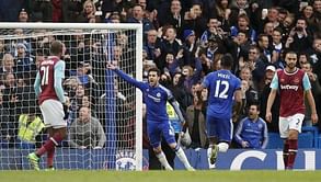 Chelsea halt West Ham charge with late equaliser