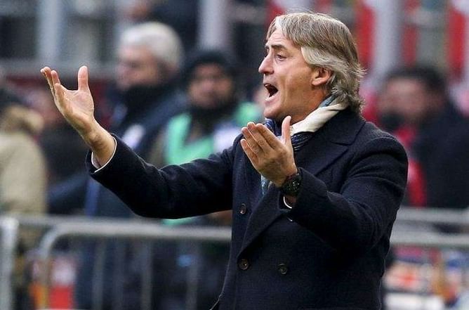 Interview: Whistle-happy refs frustrate Inter's Mancini