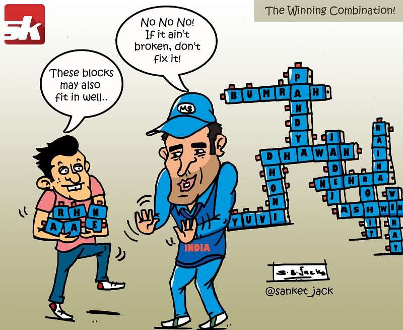 Comic: India vs Sri Lanka - The winning combination!