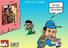 Comic: MS Dhoni has the last laugh at 2016 Asia Cup