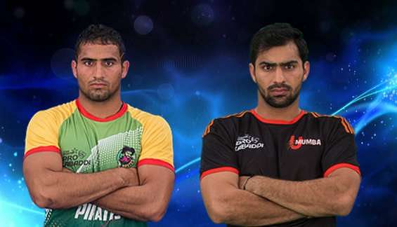 Mohit Chhillar Sandeep Narwal Pro Kabaddi Patna Pirates U Mumba