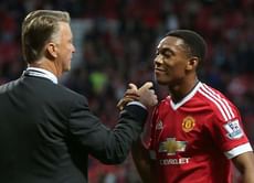 Anthony Martial thanks manager Louis van Gaal for his progress at Manchester United
