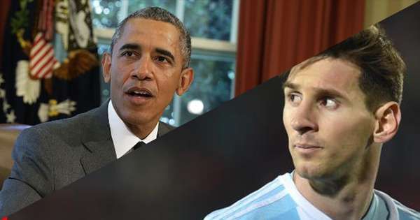 Barack Obama met the Pope but couldn't meet Lionel Messi
