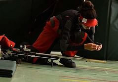 Elizabeth Susan Koshy finishes 18th in 50 m Rifle three position