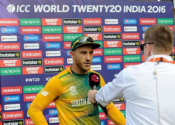 ICC World T20 2016: Faf Du Plessis feels South Africa need ...