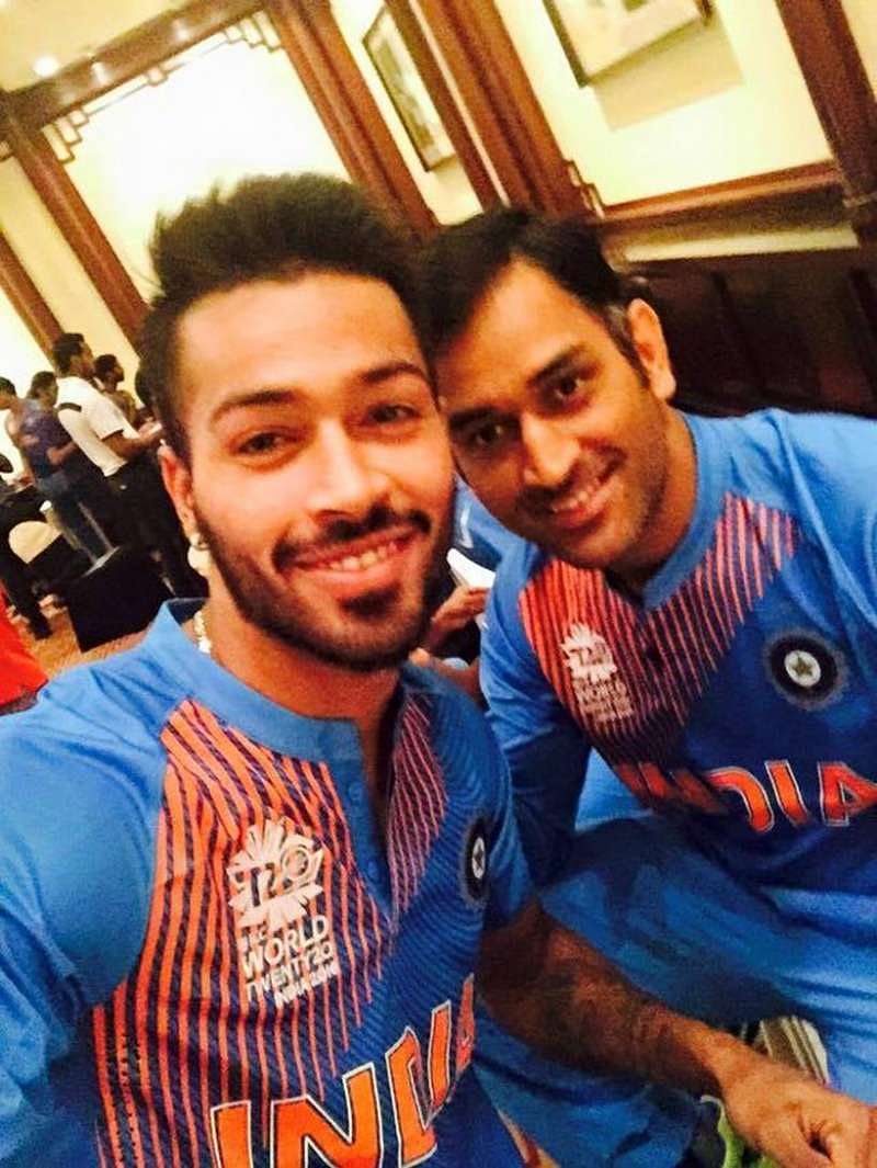 Hardik Pandya MS Dhoni