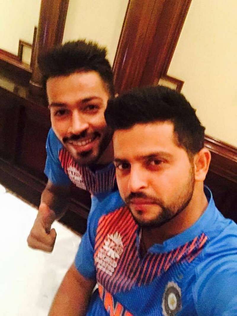 Hardik Pandya Suresh Raina