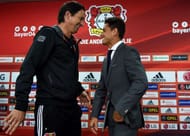 Javier Hernandez Roger Schmidt Bayer Leverkusen 2016