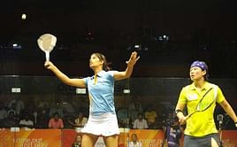 Joshna Chinappa suffers first round defeat at the British Open