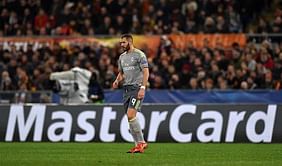 Real Madrid train for Roma clash without Karim Benzema