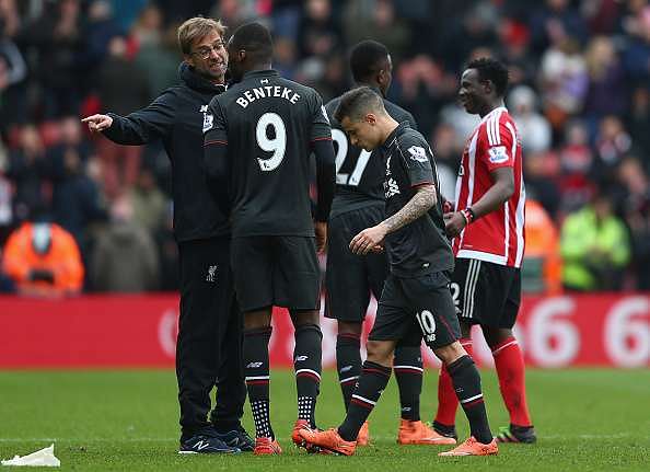 Christian Benteke hits out at Liverpool manager Jurgen Klopp over lack of playing time