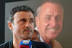 Johan Cruyff's legacy honoured by Luis Enrique at Barcelona memorial