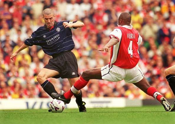 Roy Keane&#039;s battles with Arsenal&#039;s Patrick Vieira was the stuff of legends