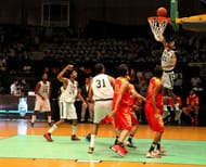 Forward Arjun GK was one of the many Chenna ... stepped up in the win over Pune Peshwas.JPG
