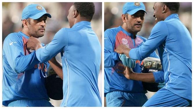 When Dwayne Bravo stunned the Eden Gardens crowd by grabbing MS Dhoni's collar