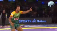 Deepak Narwal Pro Kabaddi final champions Season 3 Patna Pirates U Mumba