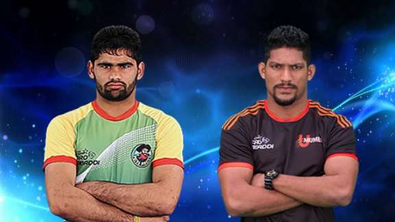 Pardeep Narwal Patna Pirates Rishank Devadiga U Mumba Pro Kabaddi