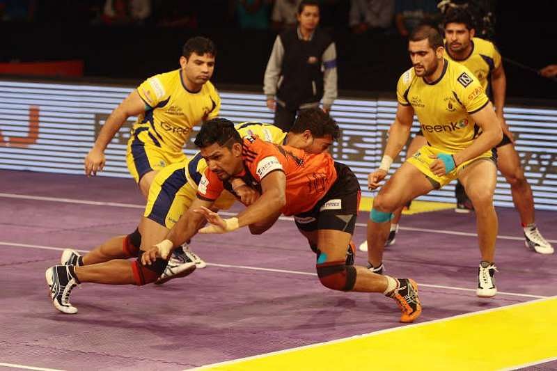 Telugu Titans U Mumba Pro Kabaddi