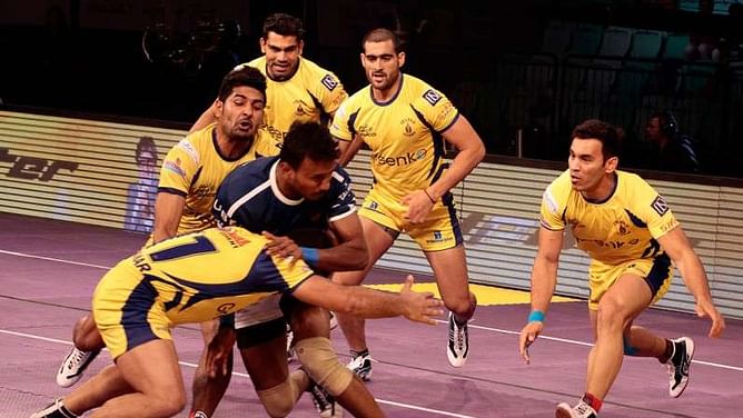 5 best defensive units in season 3 of Star Sports Pro Kabaddi League