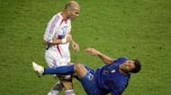 Zidane losing his head